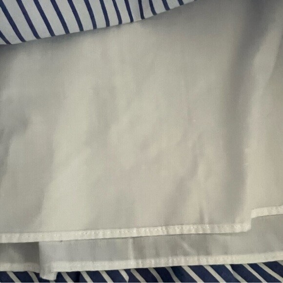 J. Crew Pull on Striped Ruffled Mini Skirt SZ 0 - Picture 8 of 14